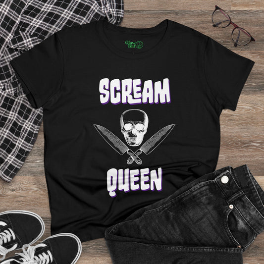 New Scream Queen Tee Now Available - Glow Bat