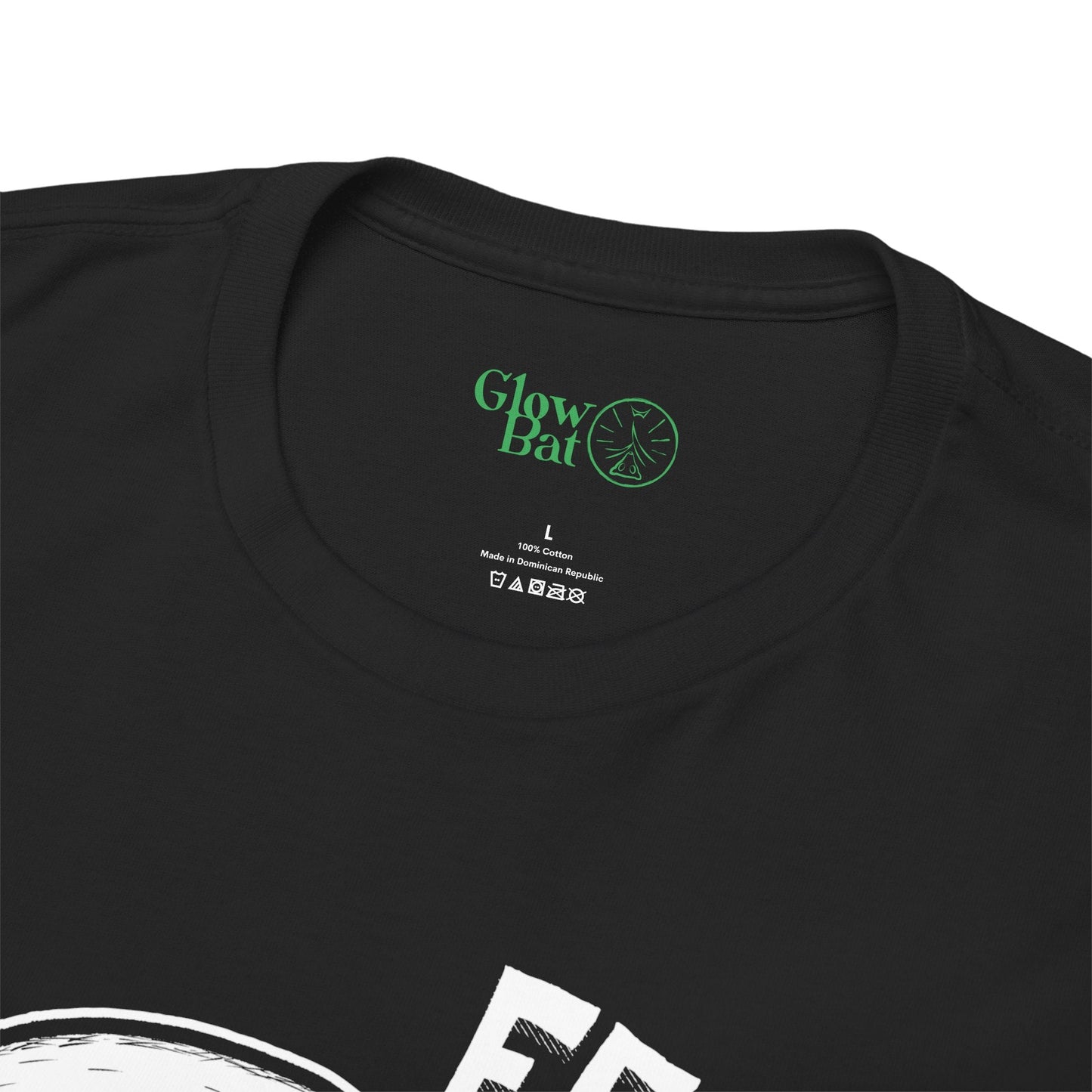 Feelin' Fine Skeleton T - Shirt - Glow Bat