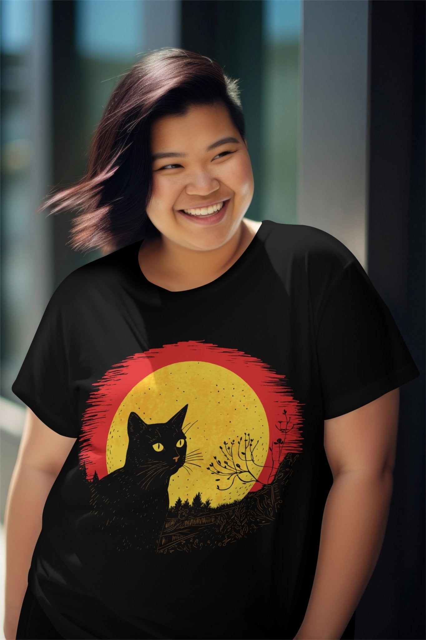 Harvest Moon Black Cat T - Shirt - Glow Bat