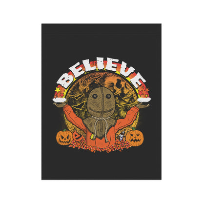 Believe in the Halloween Spirit Garden & House Banner - Glow Bat