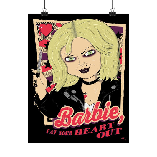 Better Than Barbie Good Gal 11" x 14" Matte Vertical Poster - Glow Bat