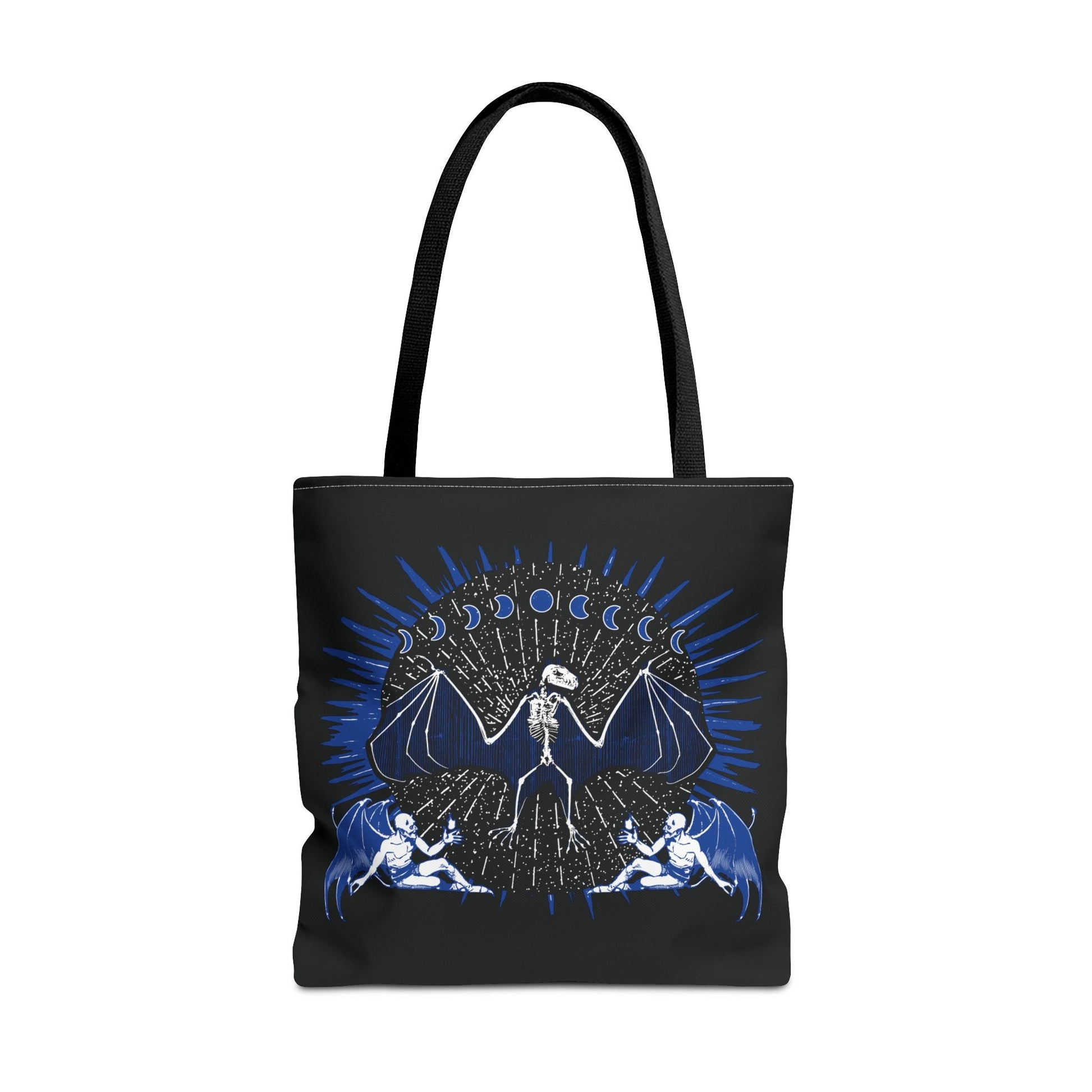 Creatura Noctis (Creature of the Night) Bat Skeleton Tote Bag - Glow Bat