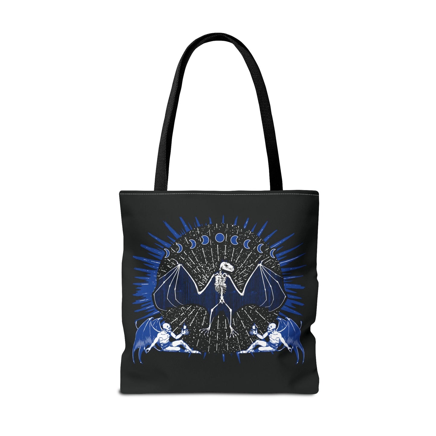 Creatura Noctis (Creature of the Night) Bat Skeleton Tote Bag - Glow Bat