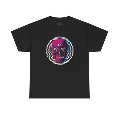 Digital Outcast Skull T-Shirt - Glow Bat