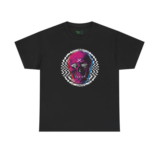 Digital Outcast Skull T-Shirt - Glow Bat