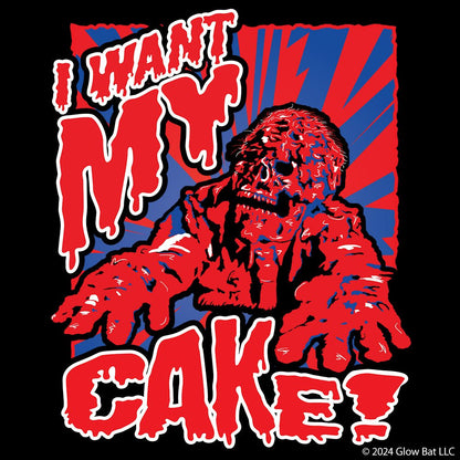 Father's Day Cake Creep Zombie T-Shirt - Glow Bat