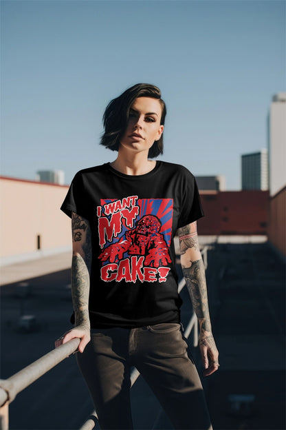 Father's Day Cake Creep Zombie T - Shirt - Glow Bat