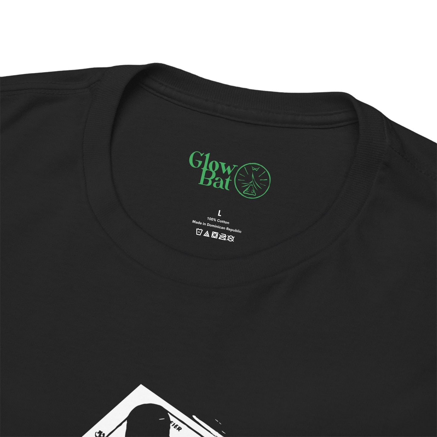 Fuzz Devil Big Muff Pedal Parody T - Shirt - Glow Bat