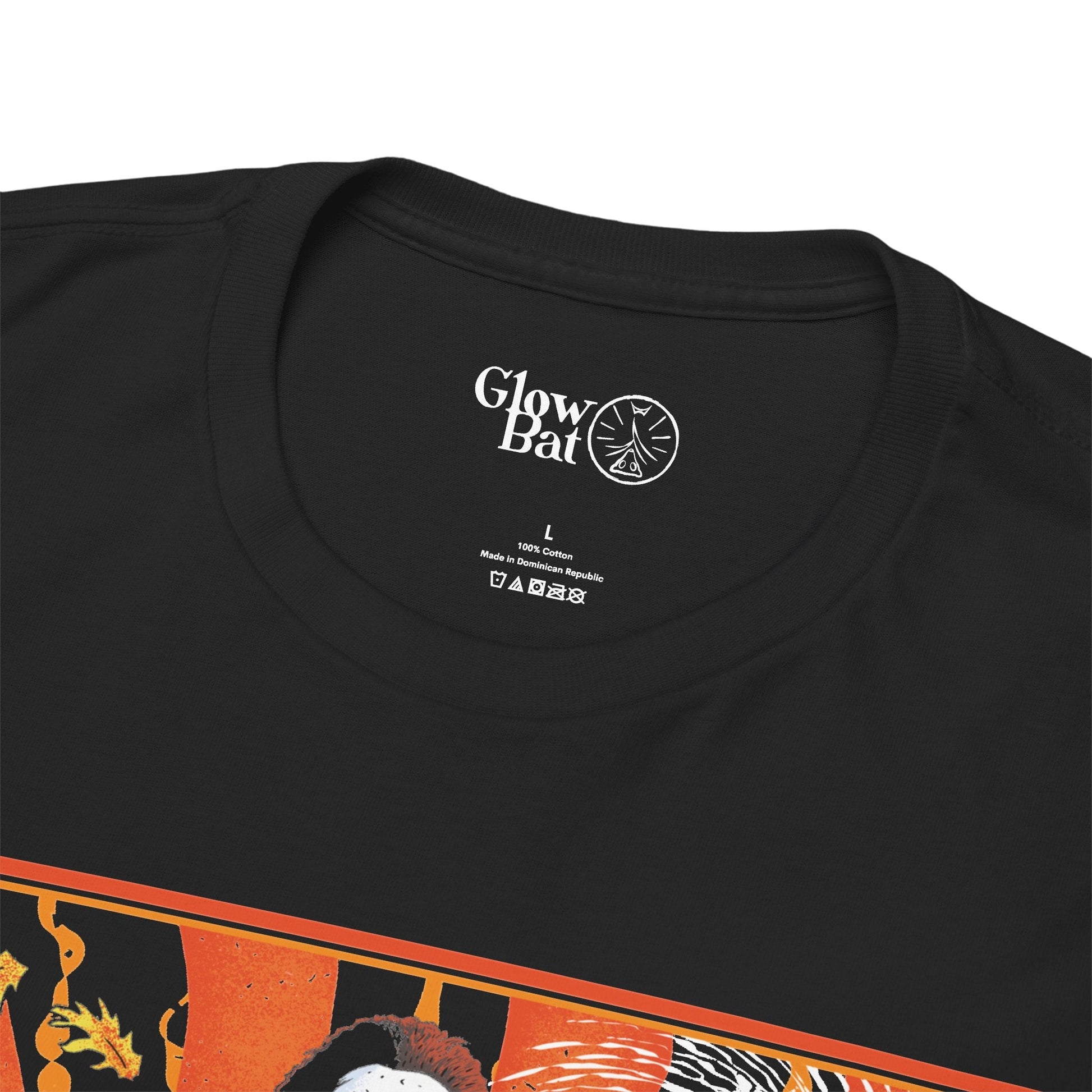 Halloween Night Slasher Unisex Cotton Tee - Glow Bat