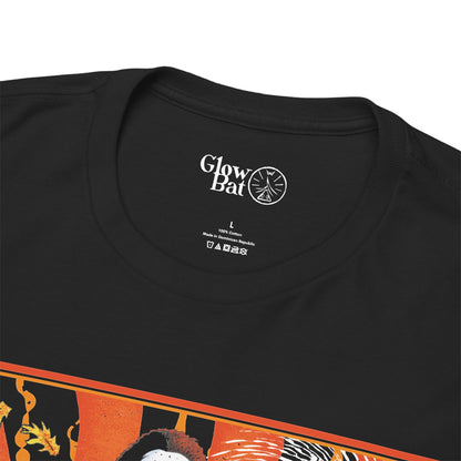 Halloween Night Slasher Unisex Cotton Tee - Glow Bat