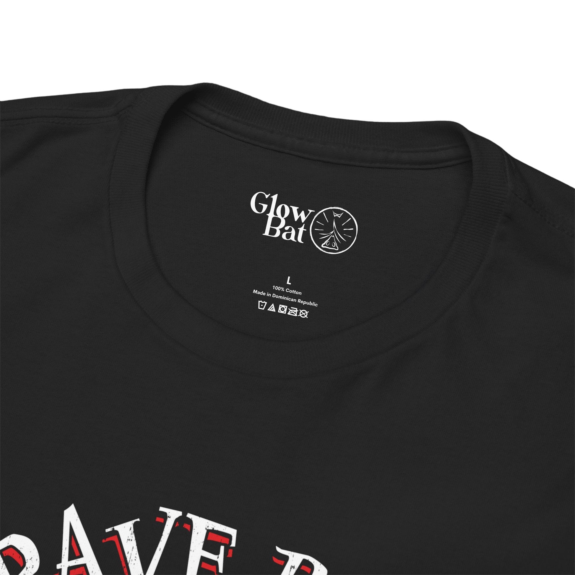 I Crave Blood Vampire Bat Unisex Heavy Cotton T-Shirt - Glow Bat