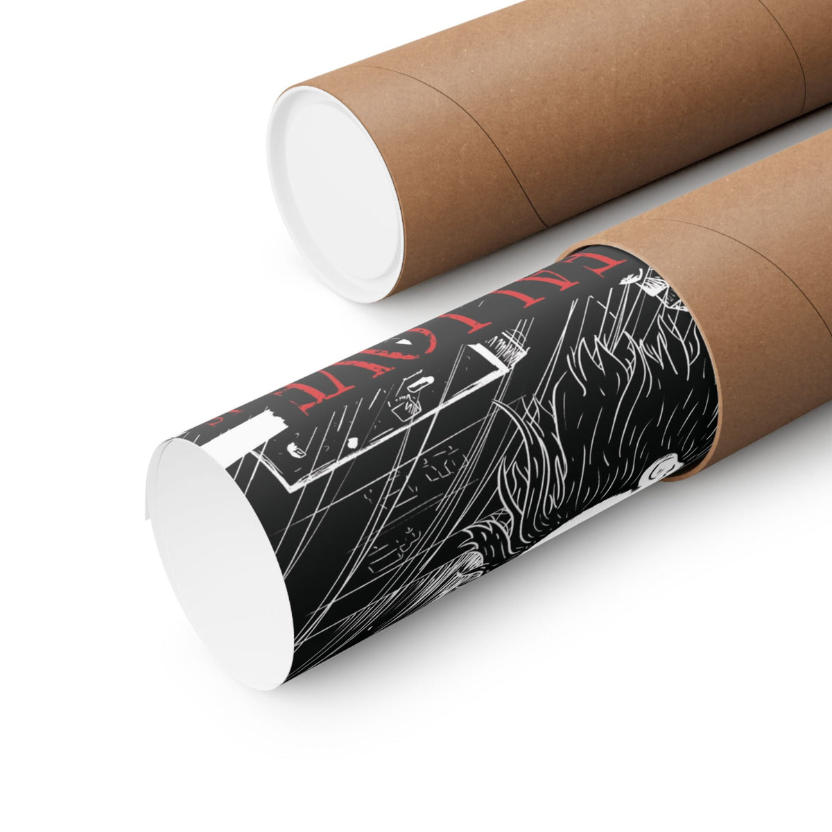 Real Love Is Forever Crow 11"x14" Matte Poster - Glow Bat
