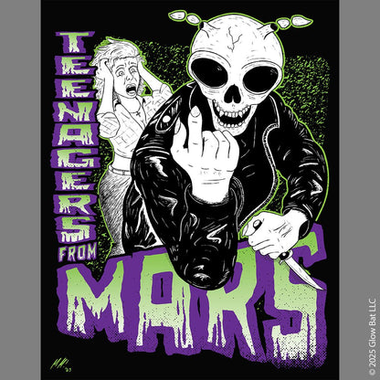Teenagers From Mars 11" x 14" Matte Vertical Poster - Glow Bat