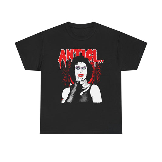 Transylvanian Anticipation Unisex Heavy Cotton T-Shirt - Glow Bat