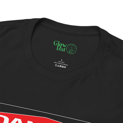 Vampire Danger Warning T-Shirt - Glow Bat