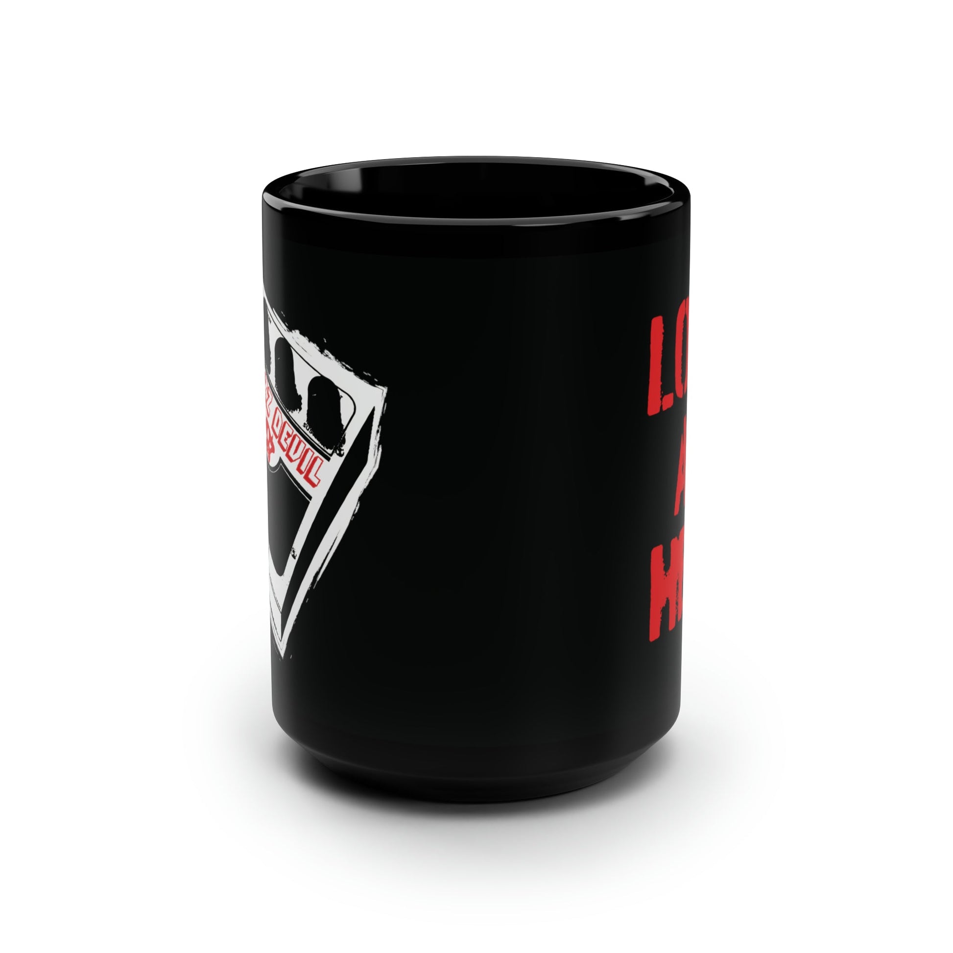 15oz Fuzz Devil Big Muff Pedal Parody Mug - Glow Bat