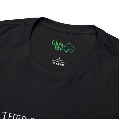 I'd Rather Be Listening To '80s Goth Rock T-Shirt - Glow Bat